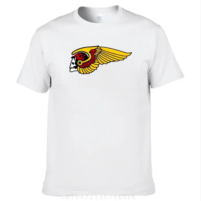 H-Helles-T-Shirt à Manches Courtes pour Homme