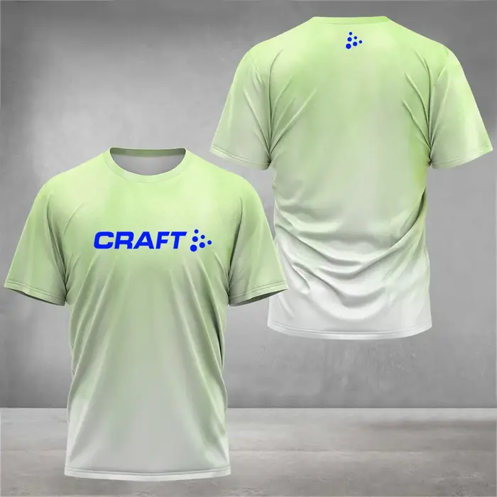 T-shirt à col rond imprimé à la mode pour hommes