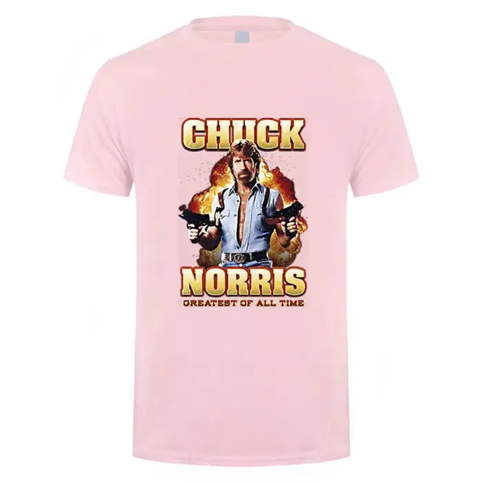 T-Shirt Chuck Norris en coton unisexe