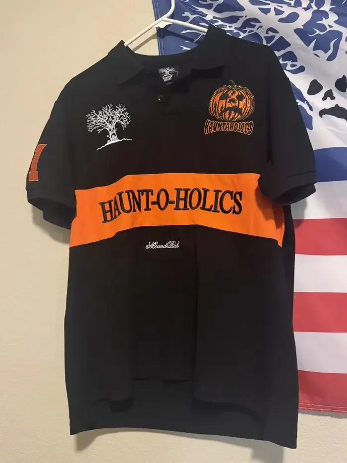 Polo à Mound hanté Y2K pour hommes et femmes
