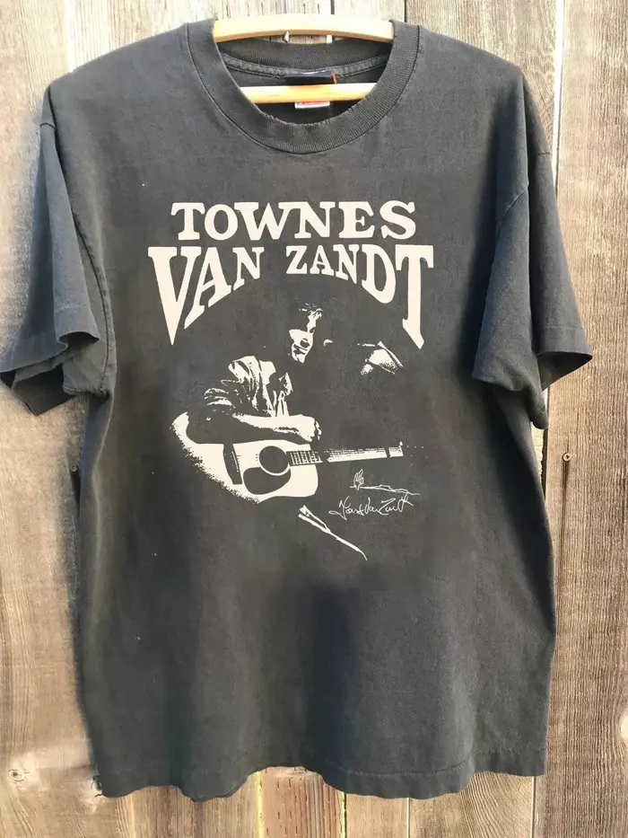 T-shirt Townes Van Zandt