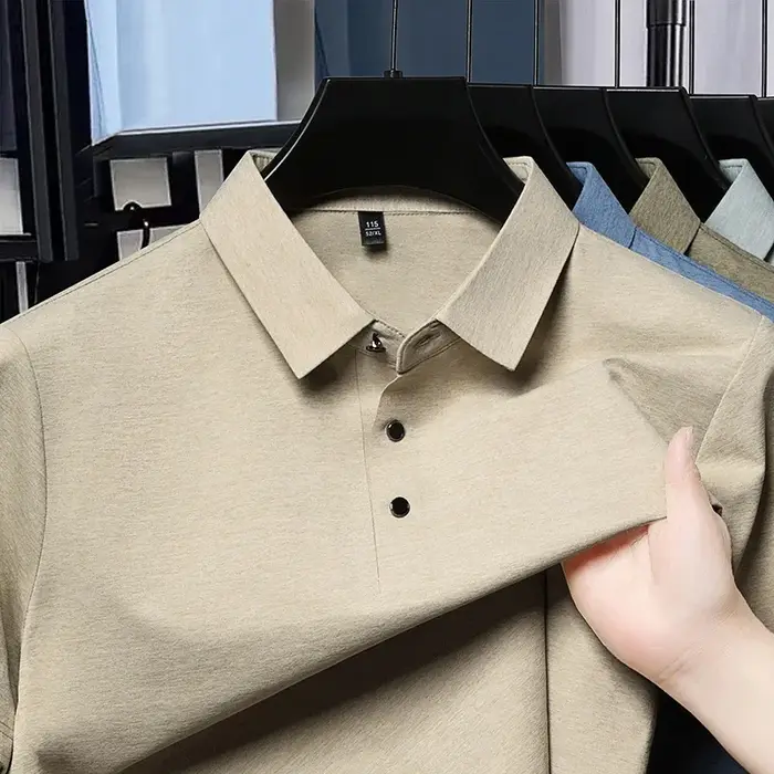 Polo à manches courtes pour hommes