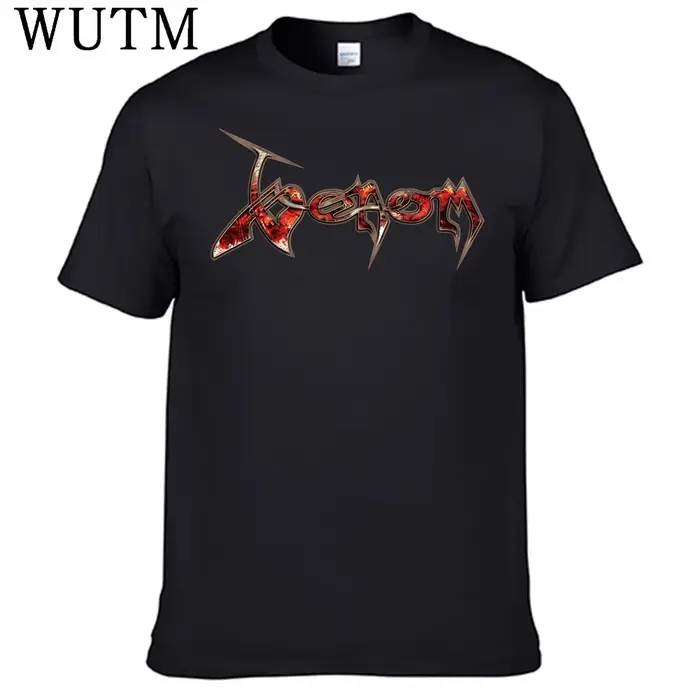 T-shirt Band Venom pour hommes, 100% coton