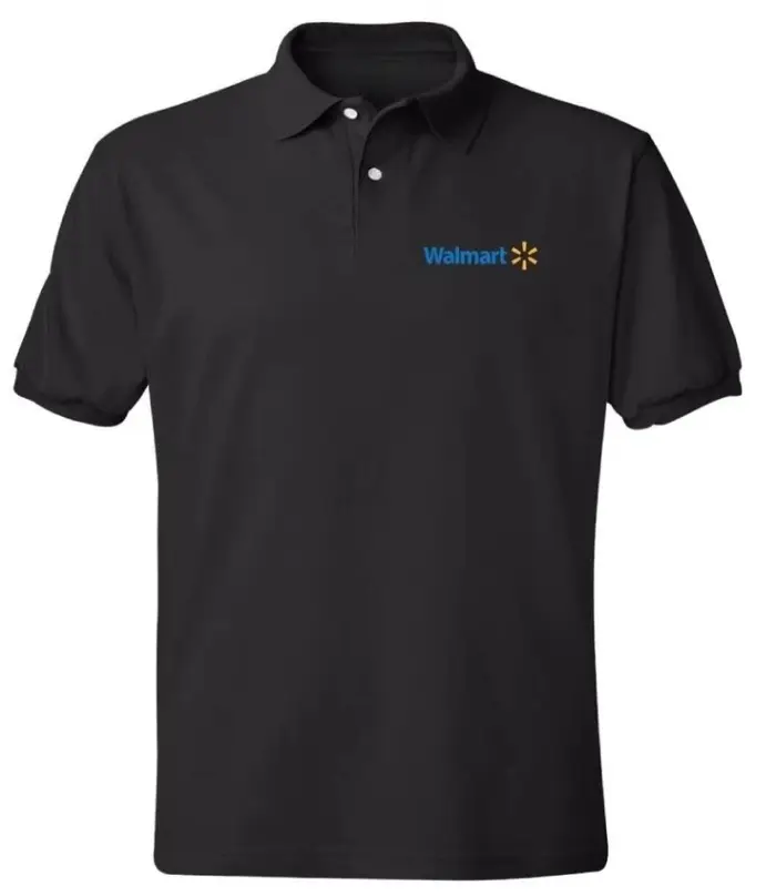 T-shirt Polo Unisexe Walmart Gildan DryBlend Jersey Tee Streetwear Graphique Imprimé Lettres Été