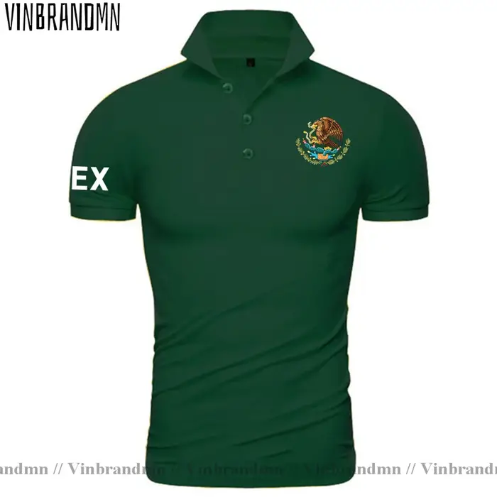 Polo MX MEX à manches courtes pour hommes