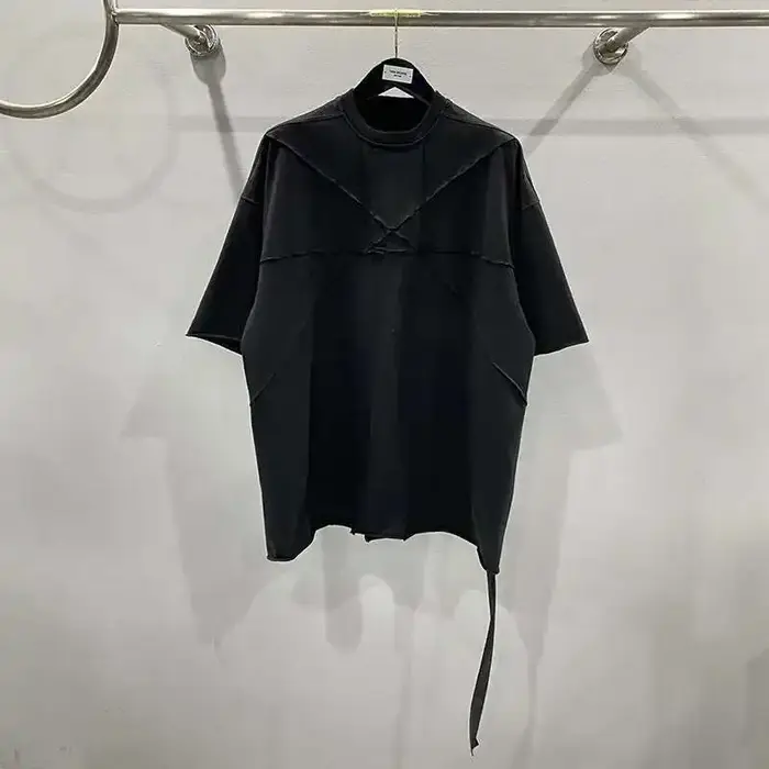 HKSH-T-shirt en coton épissé pour homme, T-shirt Dark Punk Tees, Optique robuste, Très tendance, Tid