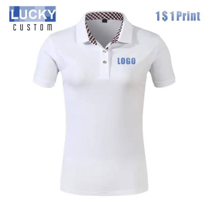 Polo à Manches Courtes en Coton pour Femme