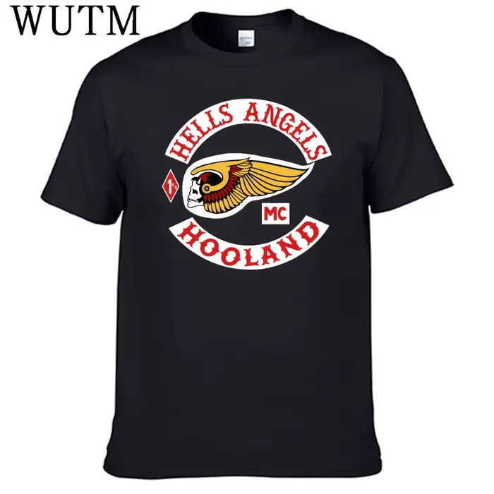 T-shirt pour hommes, 100% coton, Hell Angels Holland
