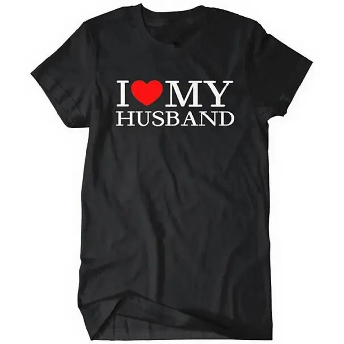 T-shirt col rond pour couple