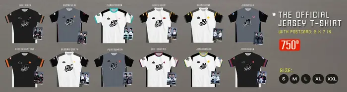 T-shirt officiel de la course Heart Race 2026 des stars thaïlandaises Gmmtv Williamest Pondphuwin Jo