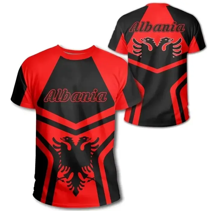 Albania feel-T-shirt imprimé en 3D pour homme