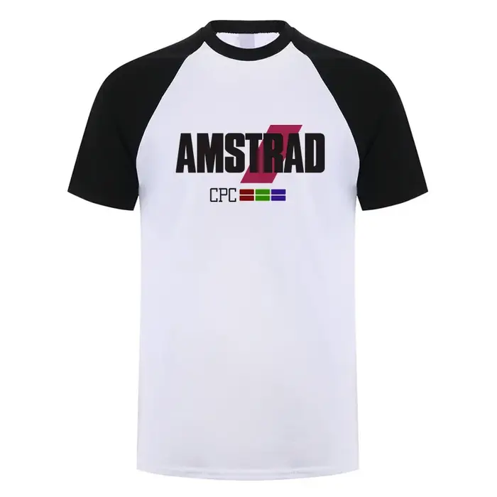 Amstrad CPC T-shirt été hommes à manches courtes Cool haut coton programmeur