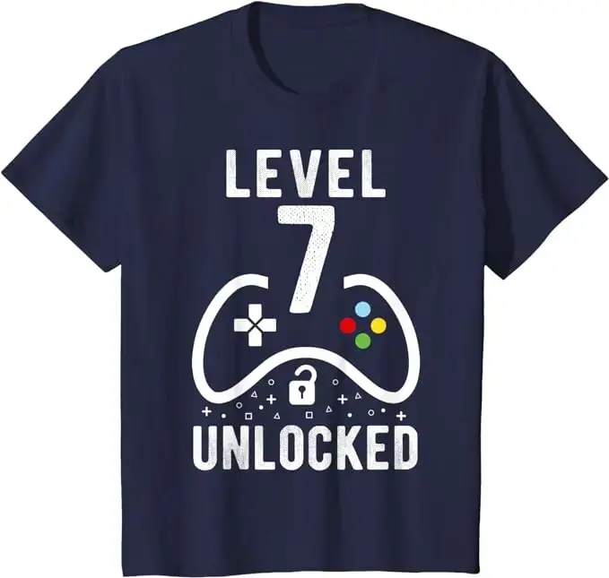 T-shirt graphique de jeu vidéo débloqué pour garçons