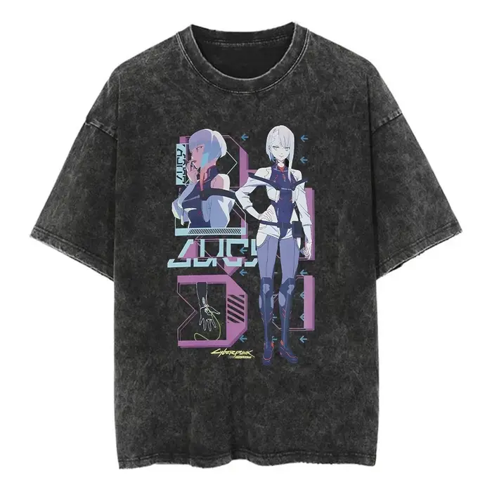 T-shirt d'été Cyberpunk Edgerunners David Martinez 2026