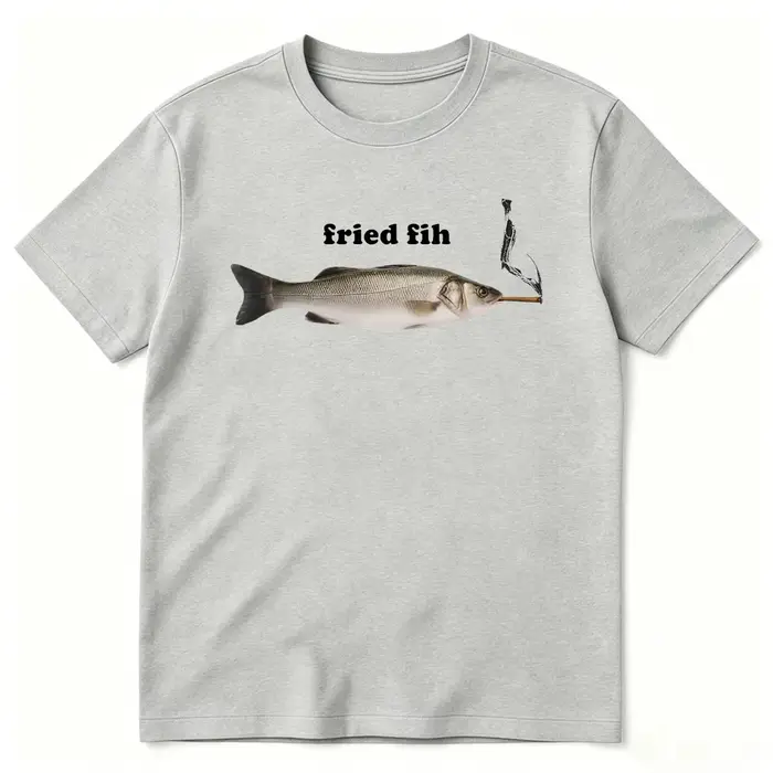 T-shirt Homme Vintage à Manches Courtes en Coton Pur