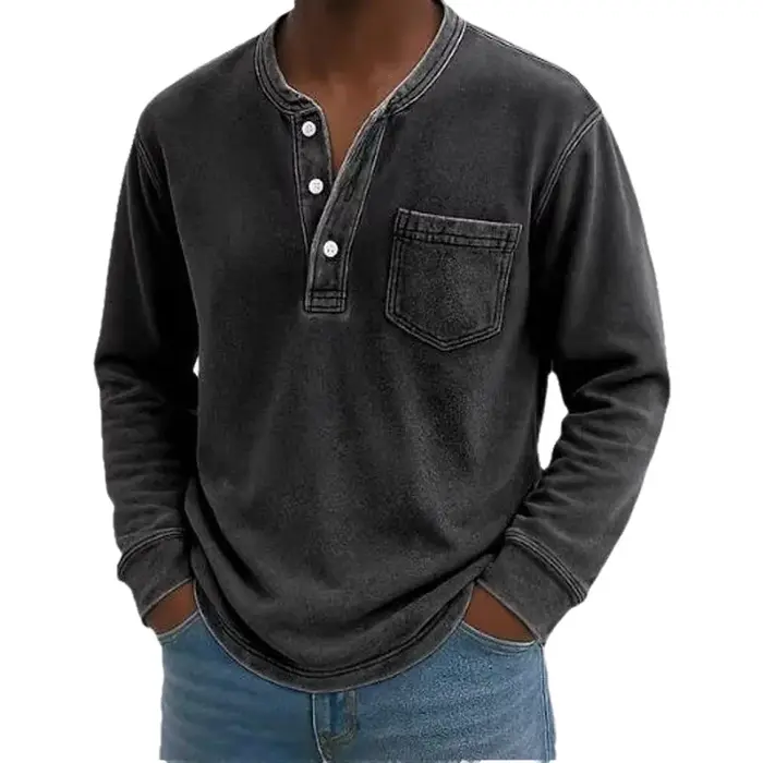 T-shirt à manches longues pour homme