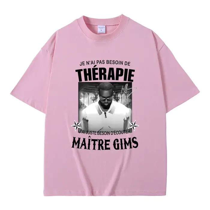 T-shirt du dernier tour du rappeur Gims LES DERNIERES VOLONTES DE MOZART T-shirts graphiques pour hommes et femmes Mode Hip Hop Musique Pop