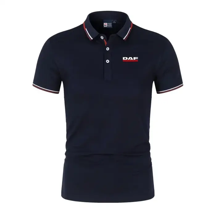 Polo décontracté à manches courtes pour homme
