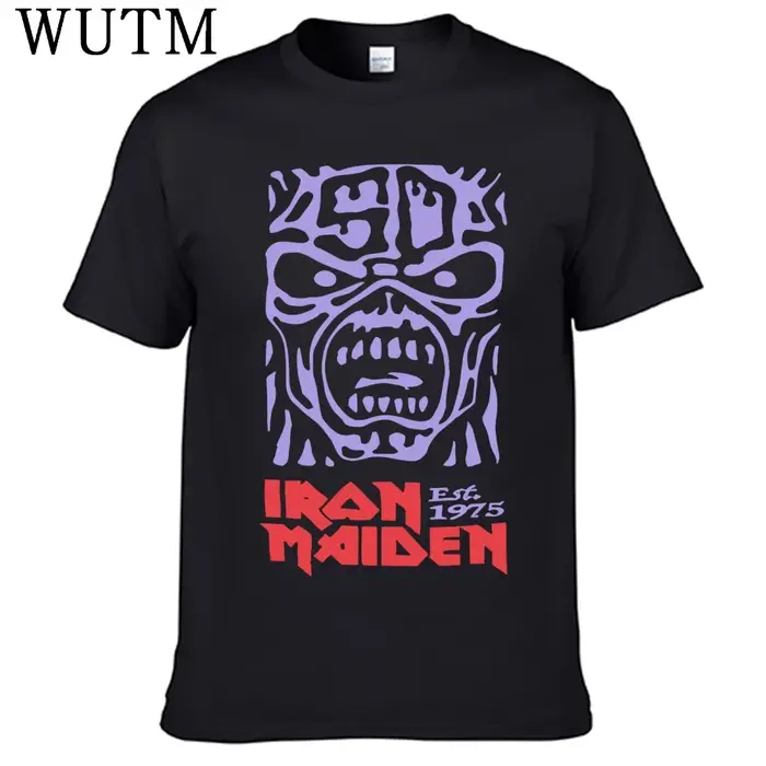 T-shirt Iron Maidens pour hommes, 100% coton, nouvelle collection