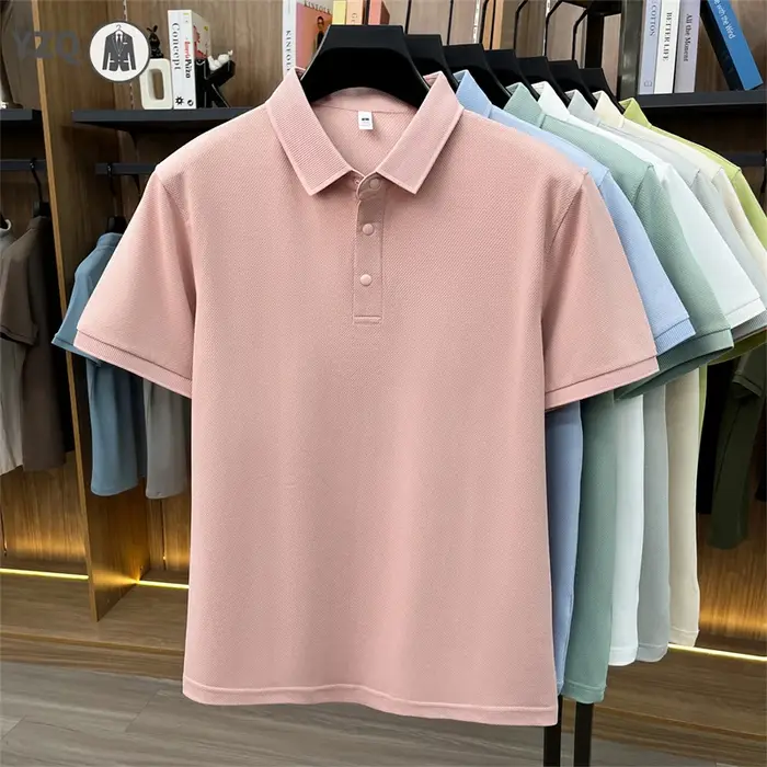 Polo en maille respirante pour hommes