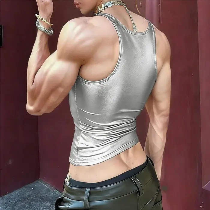 Débardeur court pour homme