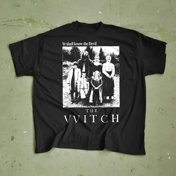 T-shirt The Witch Movie A24 Horror, Black Phillip Tee, T-shirt décontracté et confortable pour toute