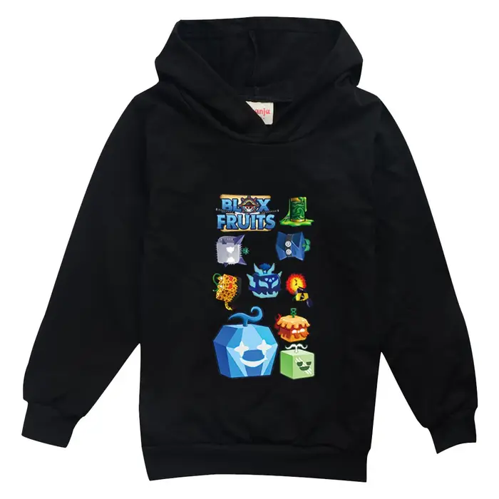 Sweat à capuche imprimé fruits Blox pour enfants