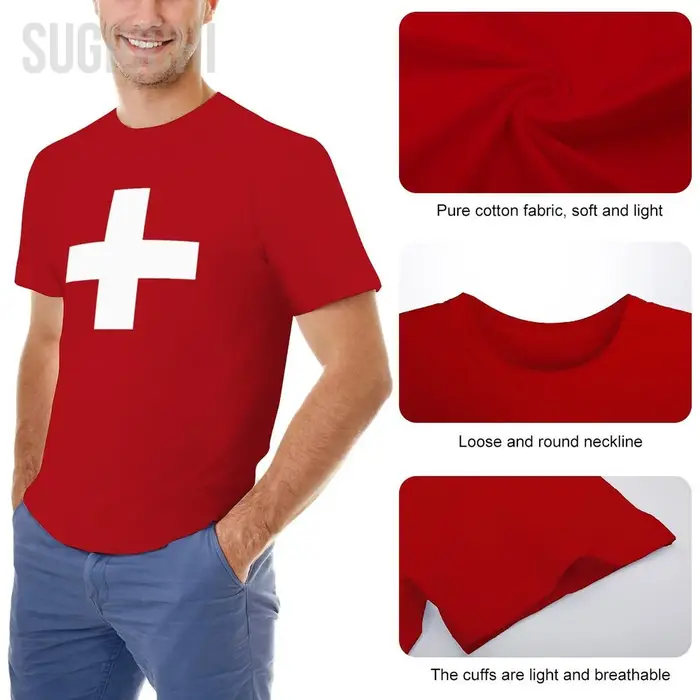 T-shirt en coton 100% pour hommes et femmes