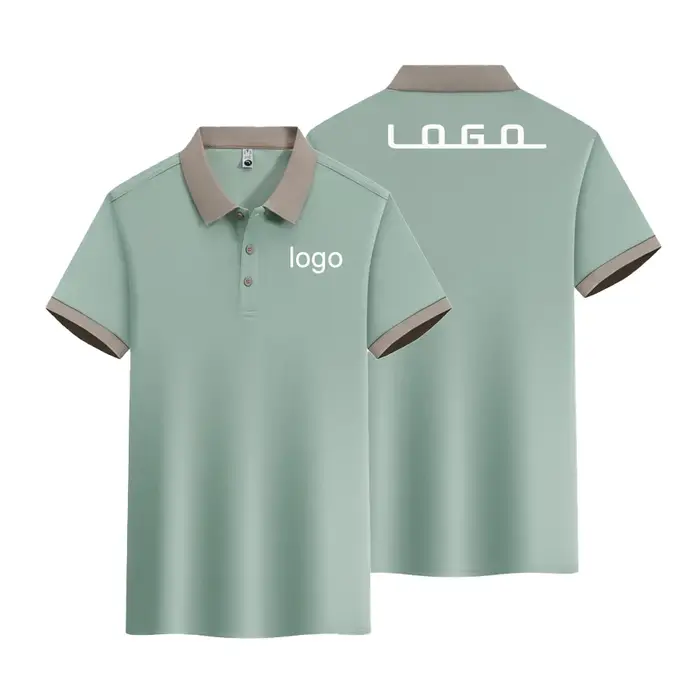 Polos à manches courtes avec logo d'entreprise personnalisé pour femmes