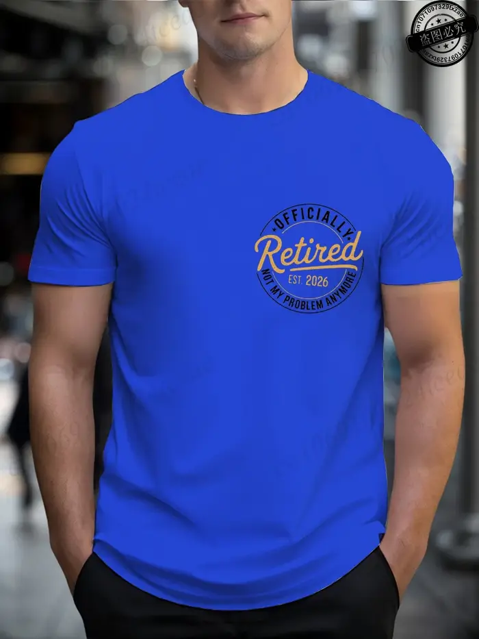 T-shirt drôle pour les retraités