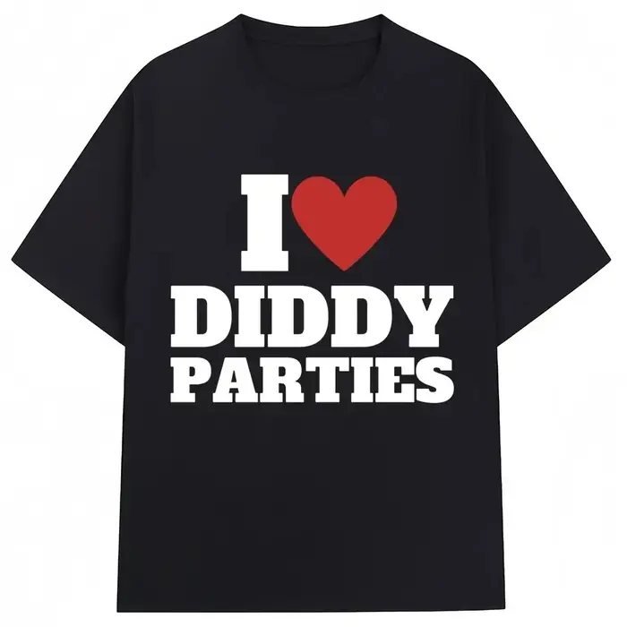 J'aime les fêtes drôle impression T-shirt nouveauté créativité mode hommes femmes à manches courtes surdimensionné col rond T-shirt cadeaux