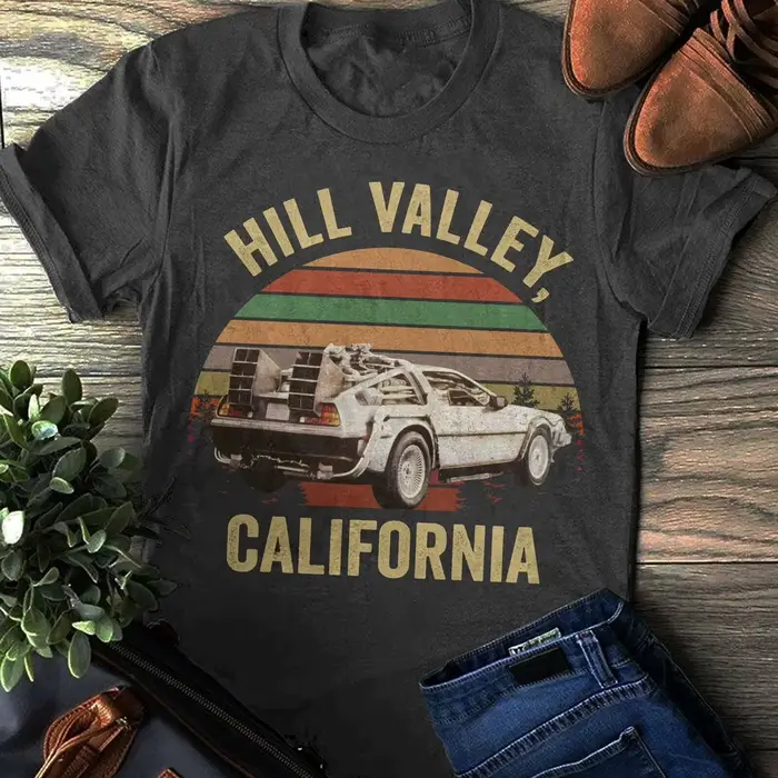 Hill Valley T-shirt, chemise retour vers le futur