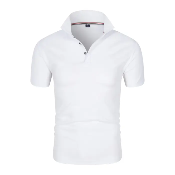 Polo de couleur unie pour hommes