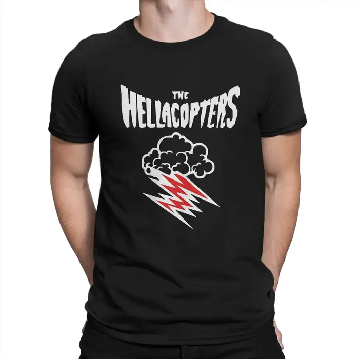 T-Shirt à Manches Courtes et Col Ras du Cou pour Homme
