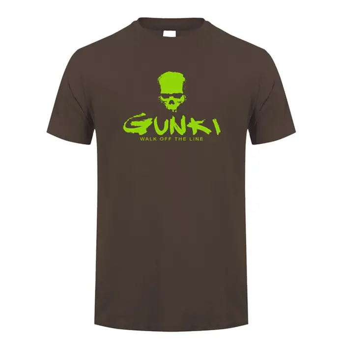 Gunki Hommes T Shirt Été Casual Manches Courtes Économie Mans Cool Y-Gunki Tshirt LH-099
