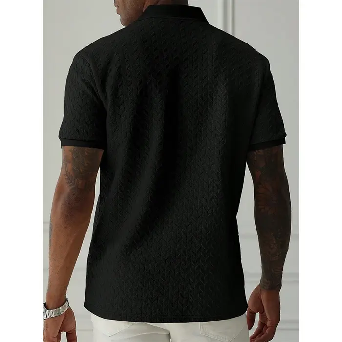 Polo d'été à manches courtes pour hommes