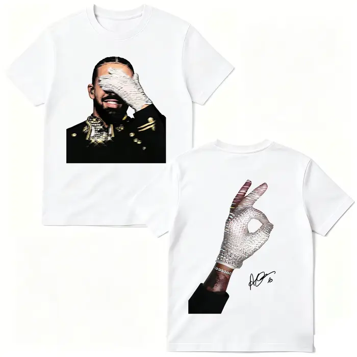 T-shirt Rapper Drake Tour Album 2026 pour hommes et femmes