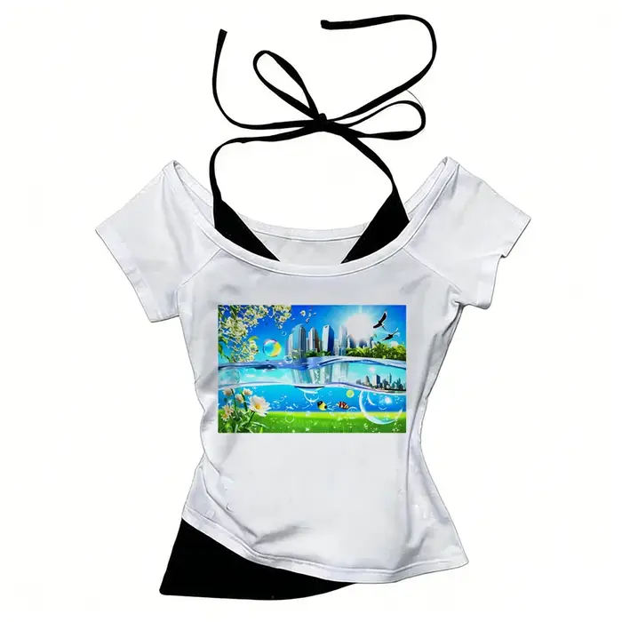 T-shirt Frutiger Aero pour femmes