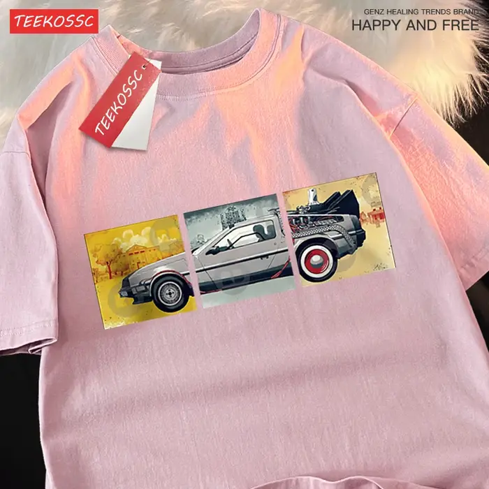 T-shirt à manches courtes en coton pour hommes et femmes
