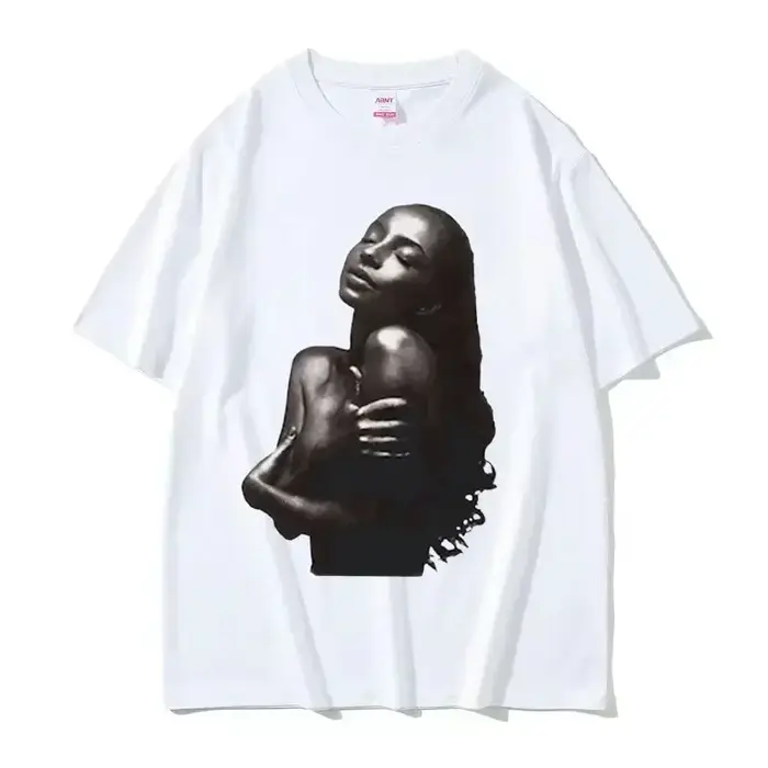 Nouveau T-shirt vintage du tournée mondiale S-Sade pour femmes, style Harajuku, mode de haute qualit