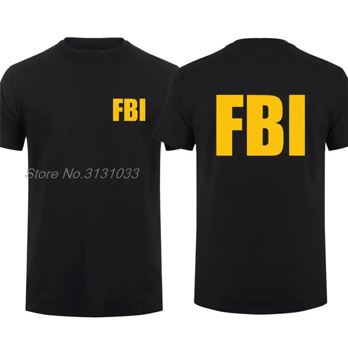 FBI T-shirt homme Cool états-unis