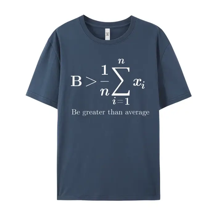 Math Be Greater STORAverage-T-shirt à manches courtes pour femmes