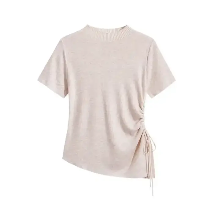 T-shirt en dentelle pour femme