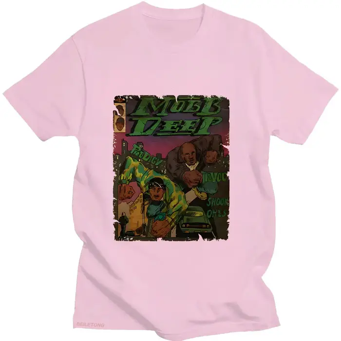 Aature B Deep Graphic Printing Casual Tee-shirt