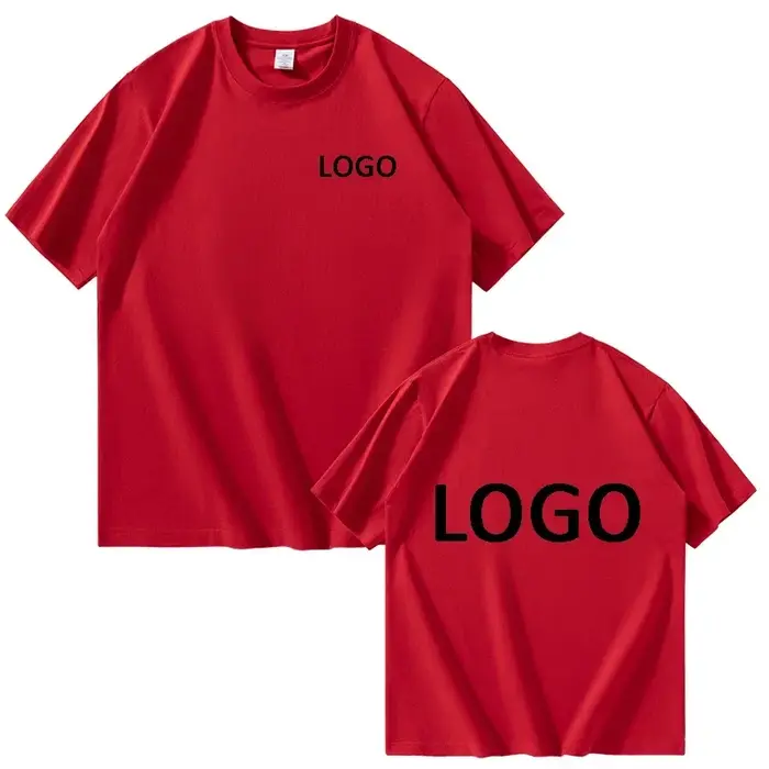 Personnalisé imprimé hommes femmes T-shirts vêtements de sport en vrac mode à manches courtes t-shirt personnalité