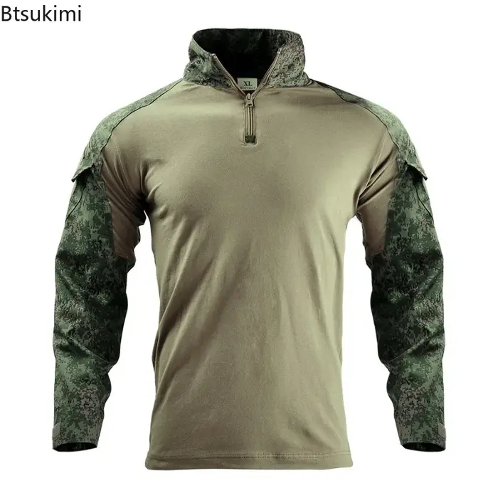 T-shirts de randonnée tactiques en plein air pour hommes