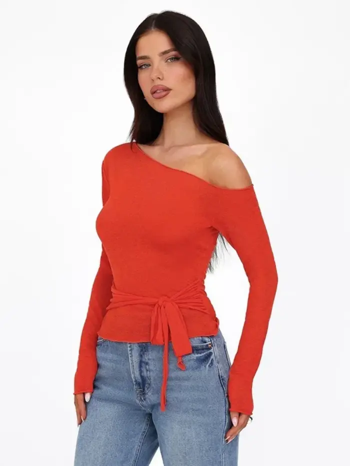 One Initiated-T-shirt à manches longues pour femme