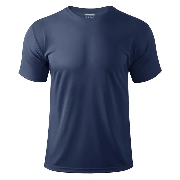 TACVASEN UPF 50 + UV chemise hommes col rond manches courtes basique été t-shirt style décontracté salle de sport