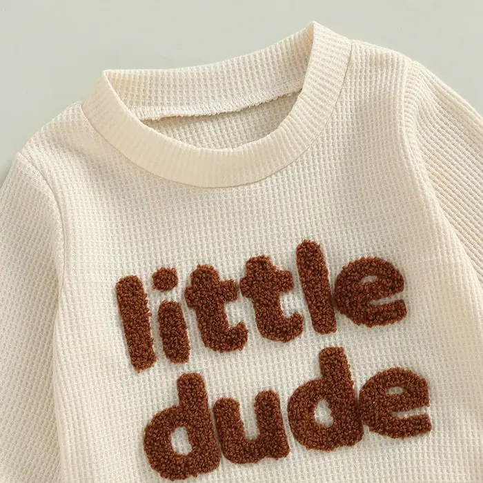 Veoraitiin-Sweat-shirt à manches longues pour tout-petit garçon et fille