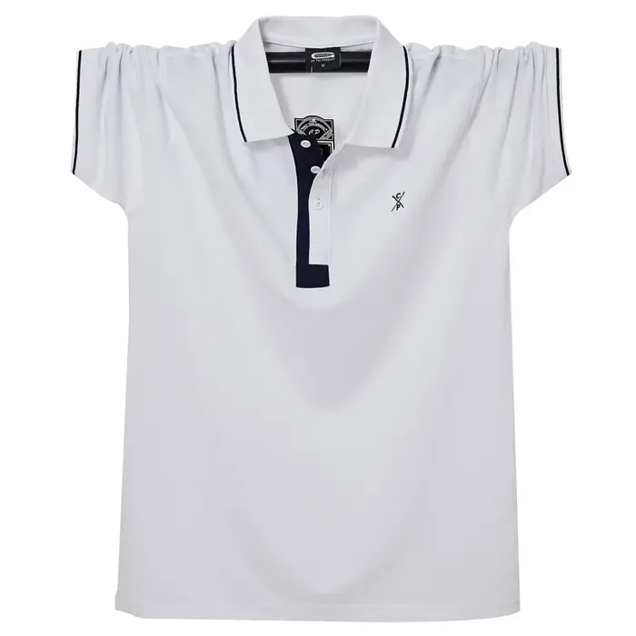 Polo respirant à manches courtes pour hommes